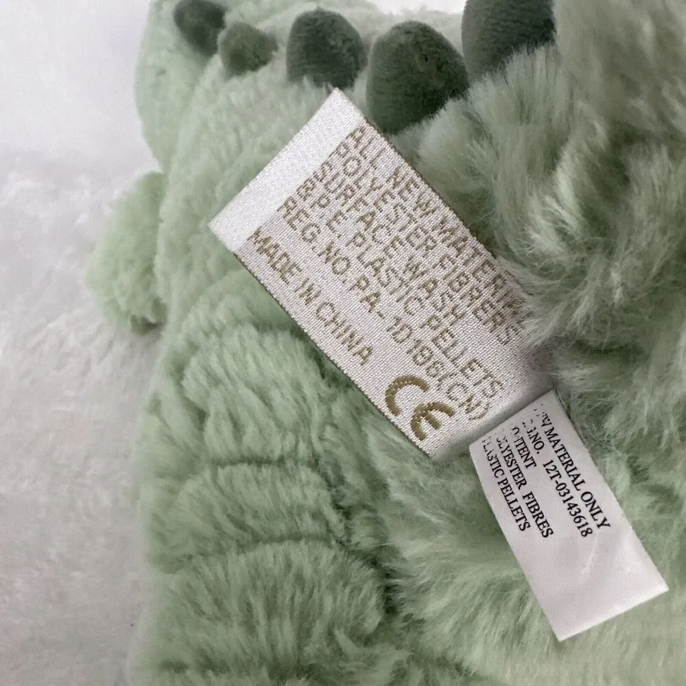11” Bearington Green Dinosaur Rex Plush Stuffed Animal Toy‎ Doll